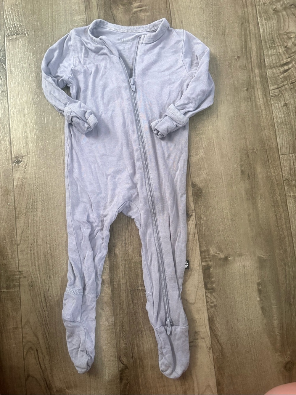 Kyte BABY Lavender Footed Zipper Pajama One-Piece